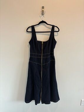 I.N.C. International Concepts Women's Zip-Front Denim Dress